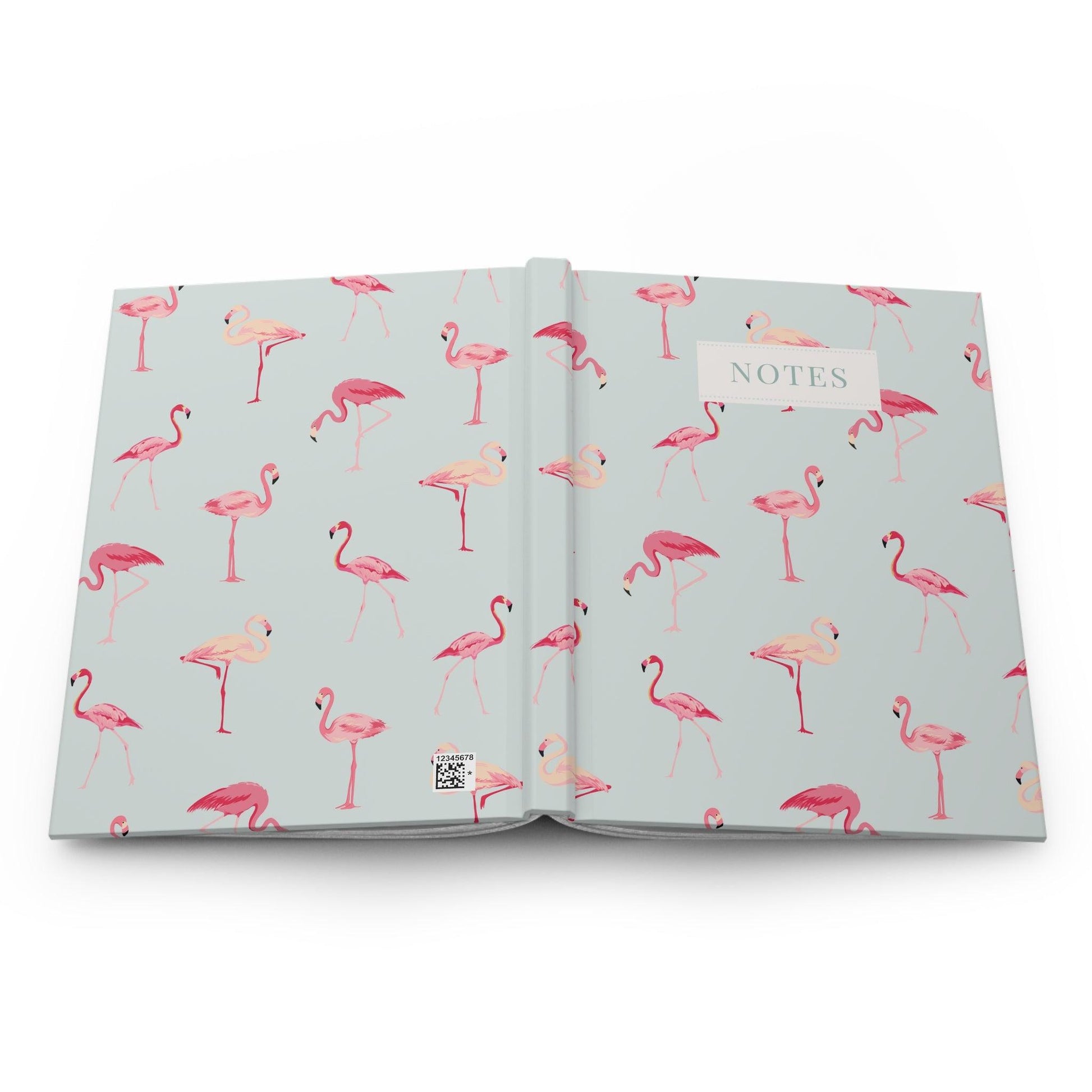 Birds of a Feather | Flamingo Print Notebook - Departures Print Shop