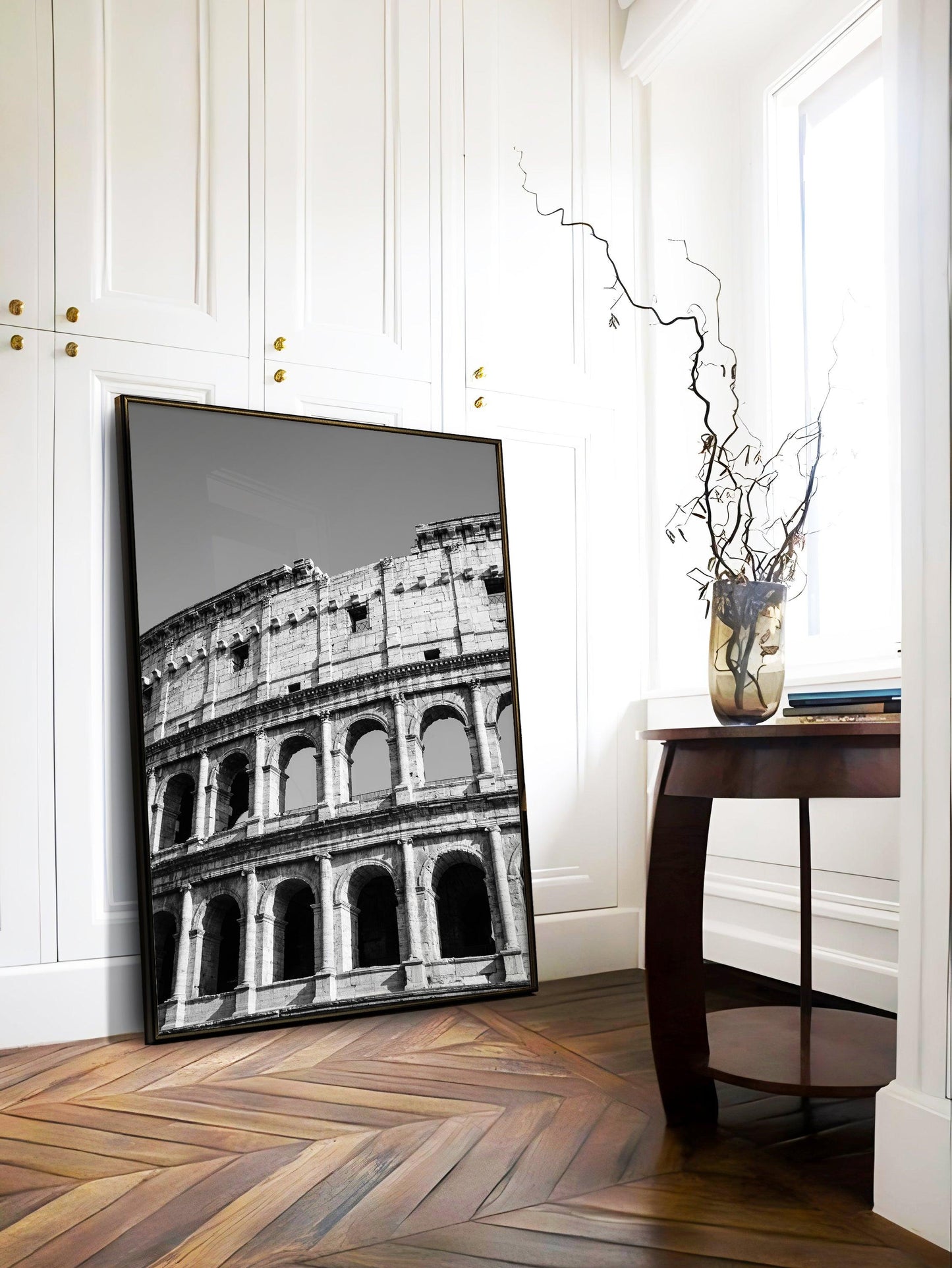 Black and White Roman Colosseum III | Rome Italy Photography - Departures Print Shop