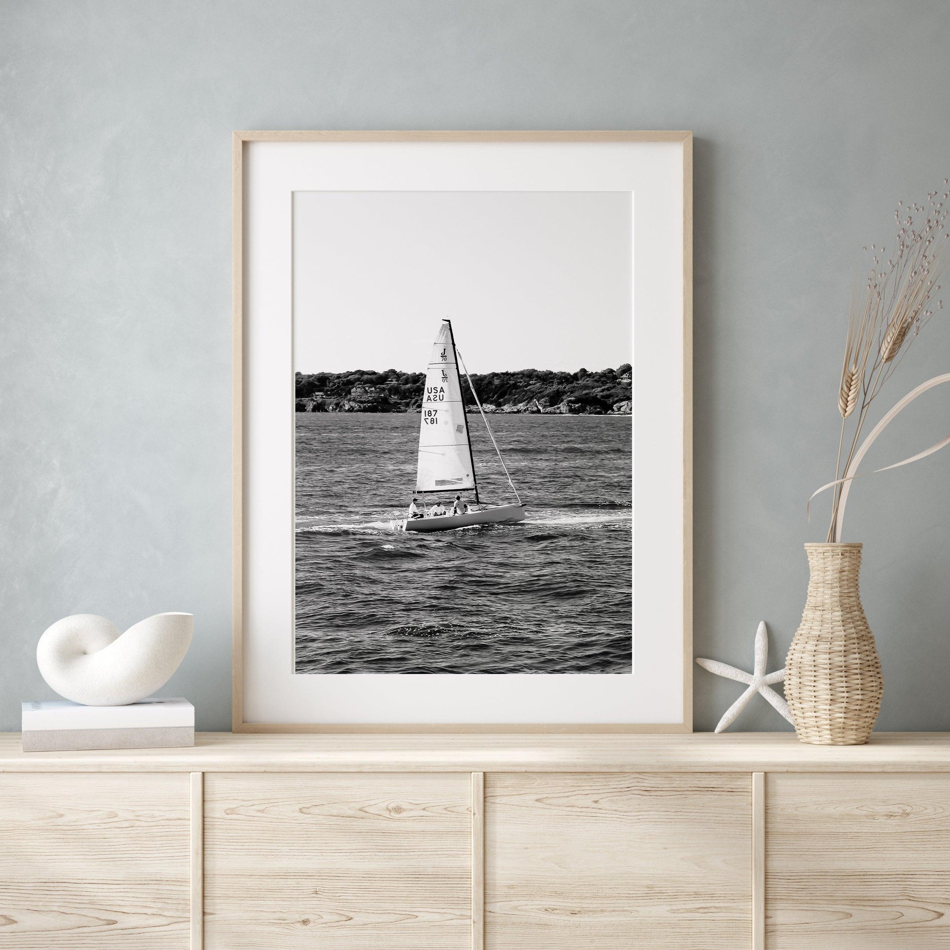 Sail Away | Beach Photography Print - Departures Print Shop