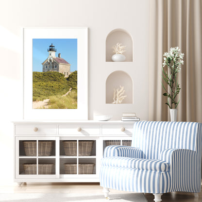 Block Island North Light Lighthouse Print