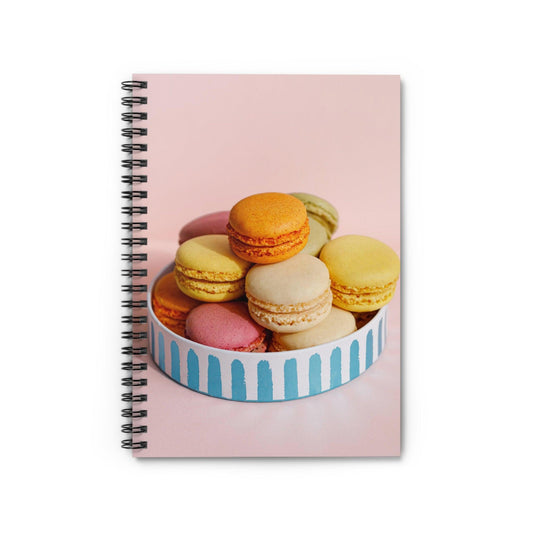 Box of French Macarons Spiral Notebook - Departures Print Shop