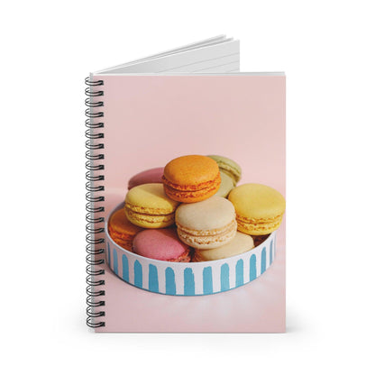 Box of French Macarons Spiral Notebook - Departures Print Shop