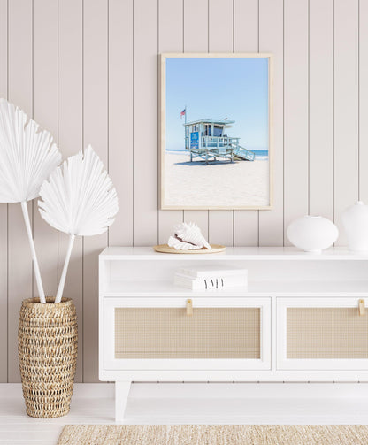 Lifeguard Station Beach Print II