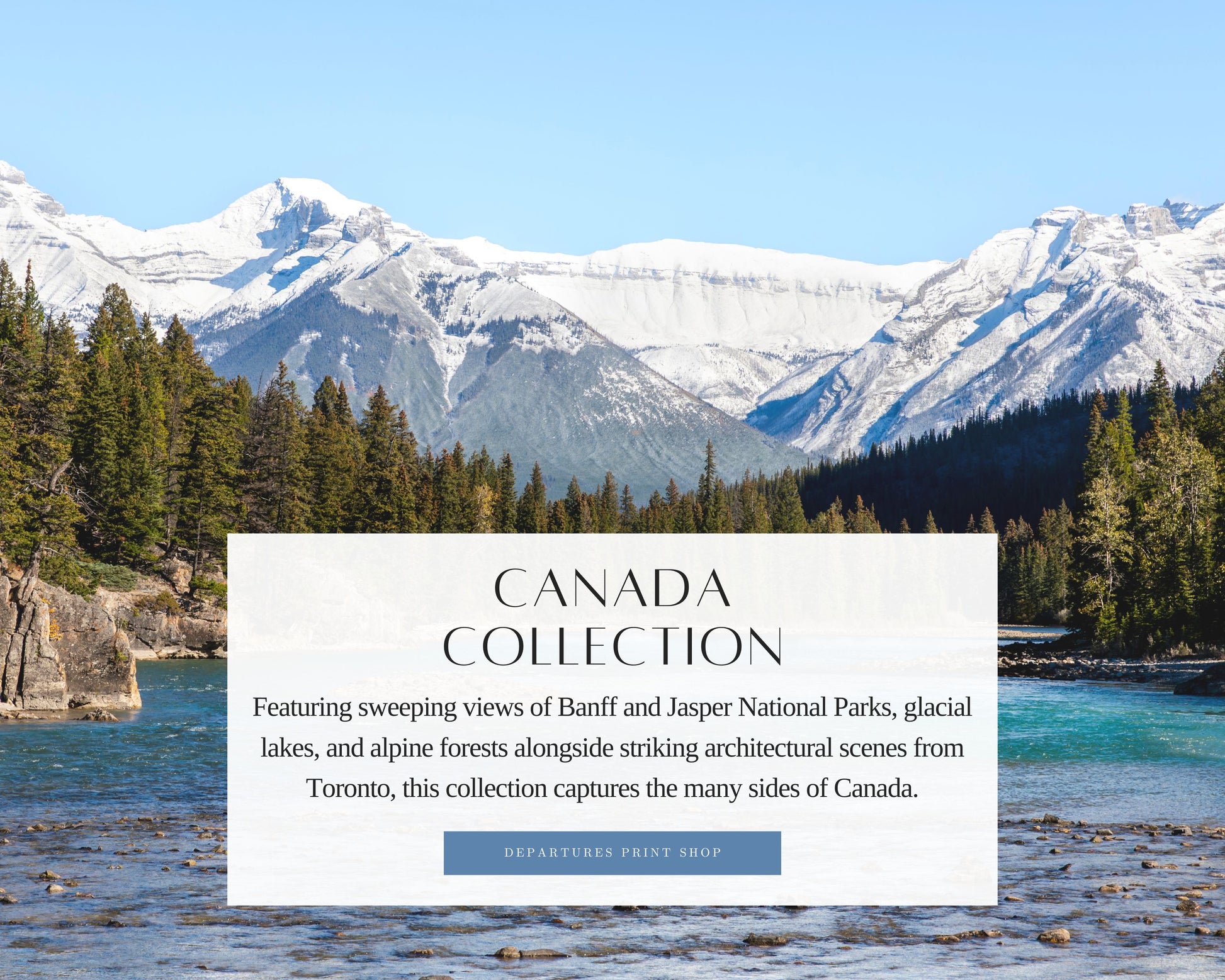 Departures Print Shop Canada Photography Collection