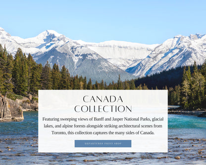 Departures Print Shop Canada Photography Collection