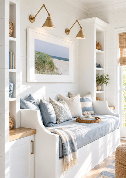 Cape Cod beach dunes coastal photography print