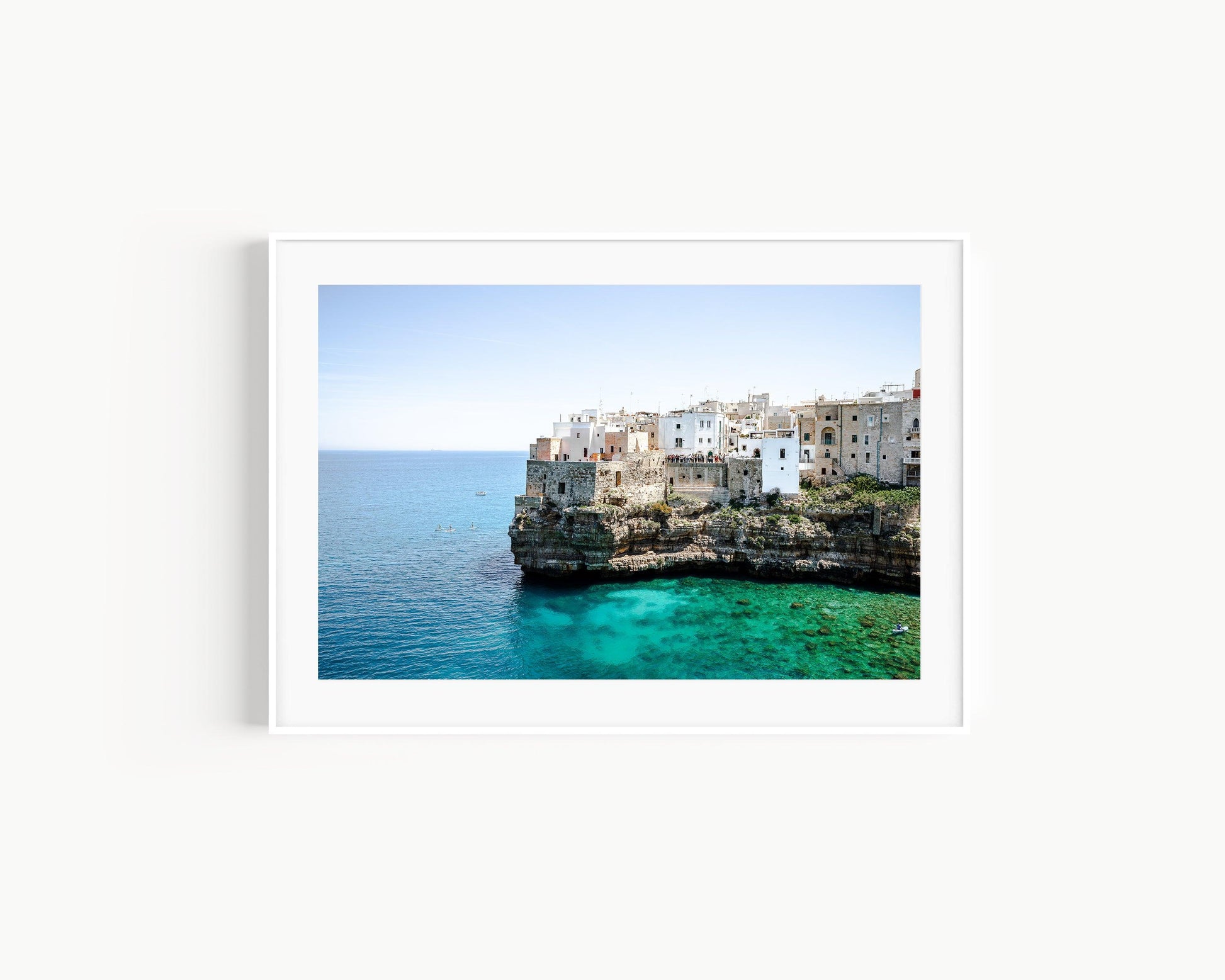 Cliffs of Polignano a Mare Print II | Puglia Italy Photography - Departures Print Shop