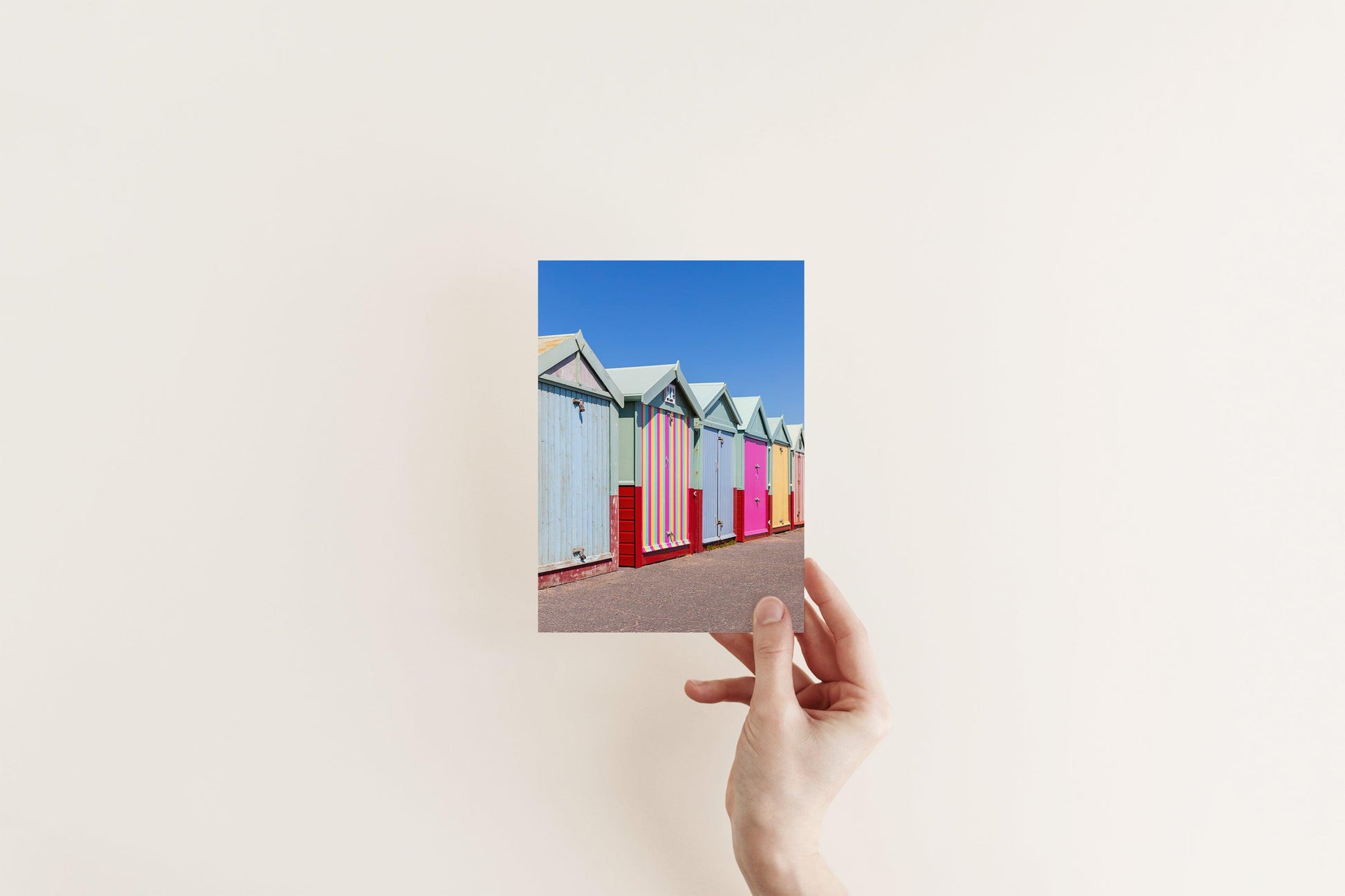 Colorful Beach Huts II | Beach Photography Print - Departures Print Shop