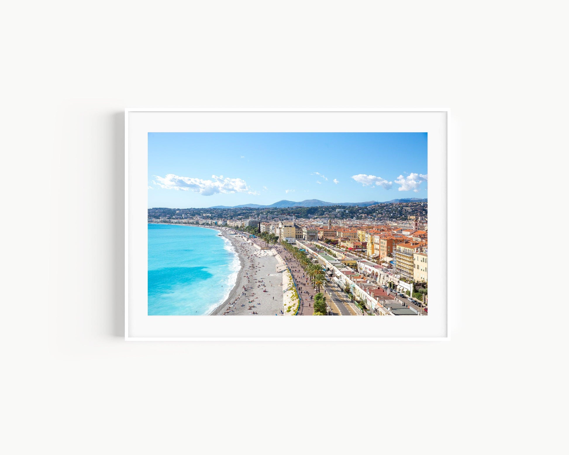 Cote d'Azur | Nice France Print - Departures Print Shop