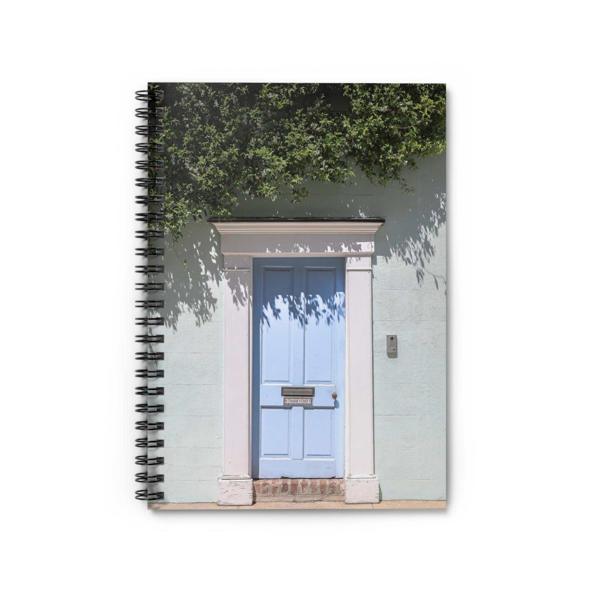 Doorways of Charleston Spiral Notebook - Departures Print Shop