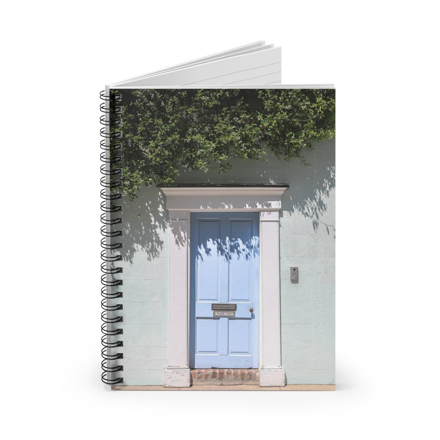 Doorways of Charleston Spiral Notebook - Departures Print Shop
