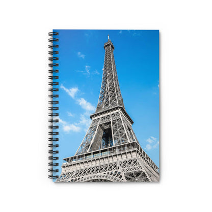 Eiffel Tower Paris France Spiral Notebook - Departures Print Shop