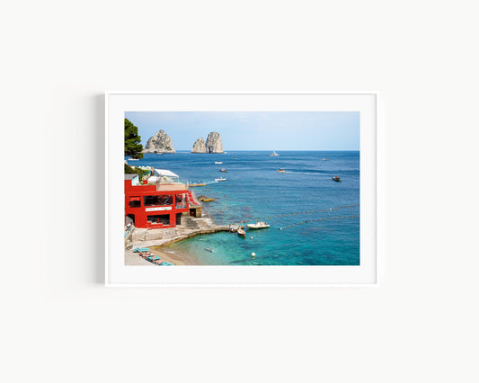 Faraglioni Rock Capri Italy | Amalfi Coast Italy Photography - Departures Print Shop