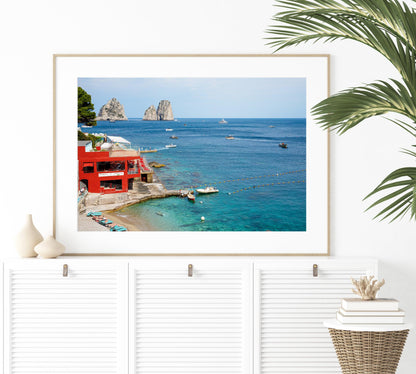 Faraglioni Rock Capri Italy | Amalfi Coast Italy Photography - Departures Print Shop