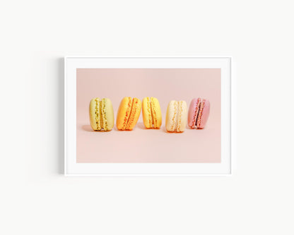 French Macarons Print - Departures Print Shop