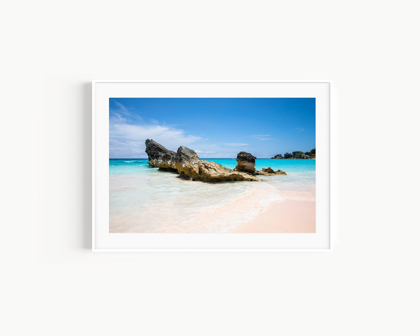 Horseshoe Bay Bermuda Beach Print