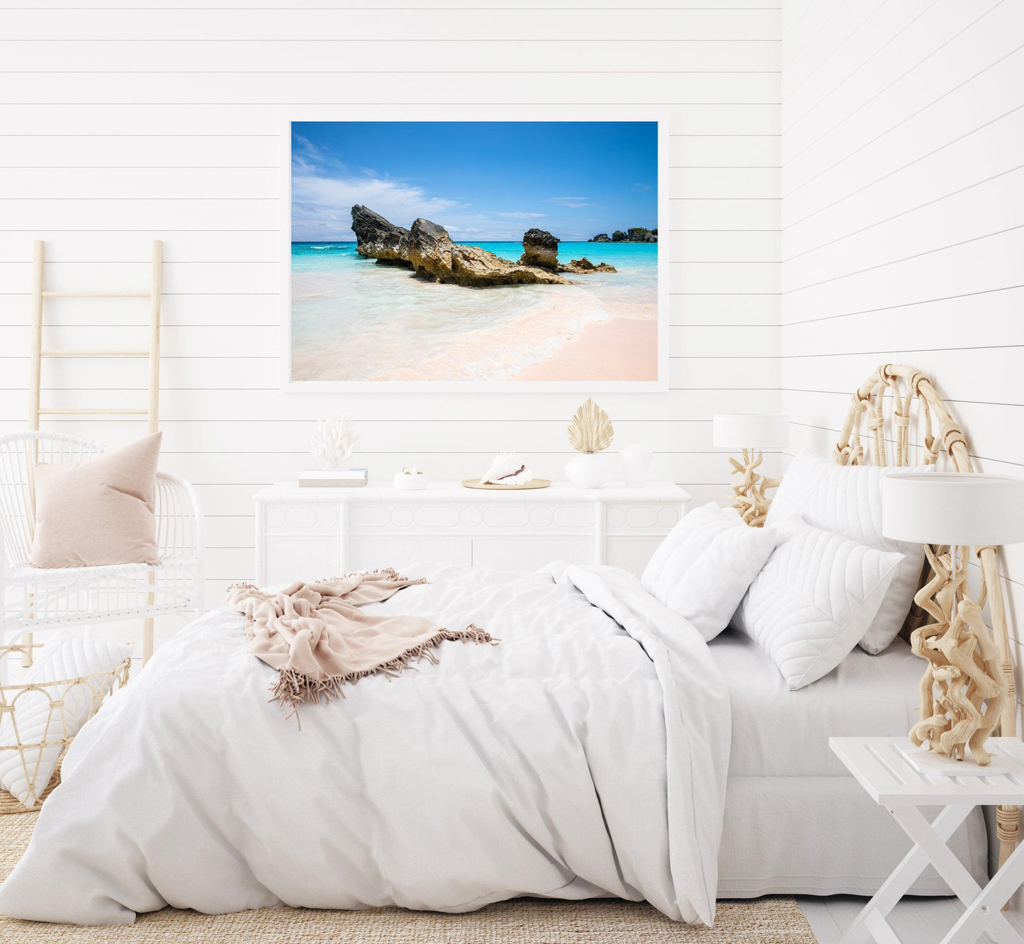 Horseshoe Bay Bermuda Beach Print