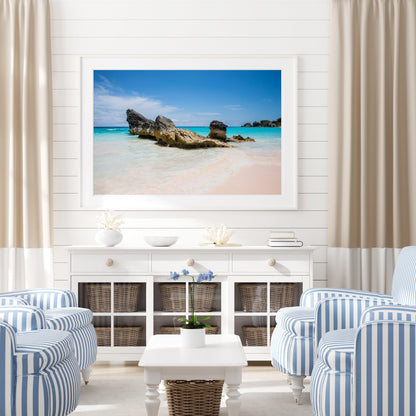 Horseshoe Bay Bermuda Beach Print