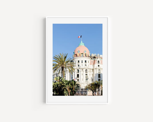 Hotel Negresco Nice France II | French Riviera Photography Print - Departures Print Shop