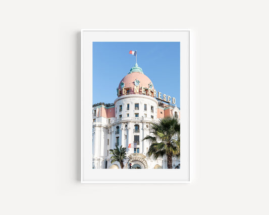 Hotel Negresco Nice France | French Riviera Photography Print - Departures Print Shop