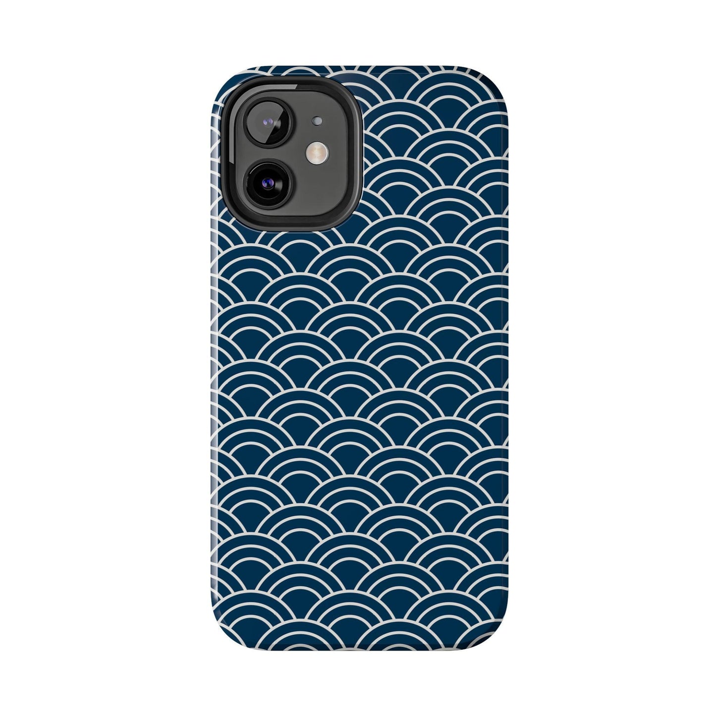 Jet Lagged Navy and White Phone Case - Departures Print Shop