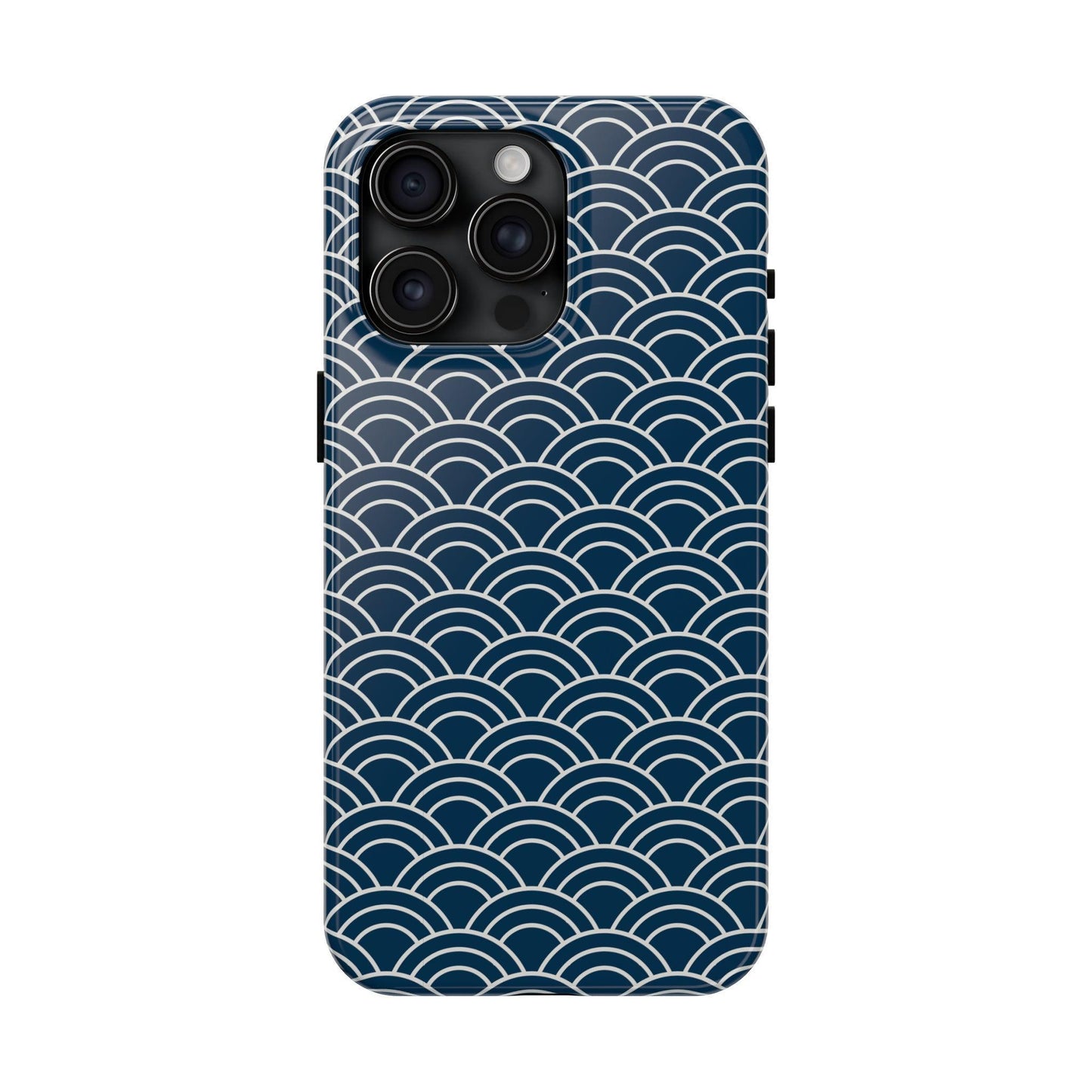 Jet Lagged Navy and White Phone Case - Departures Print Shop