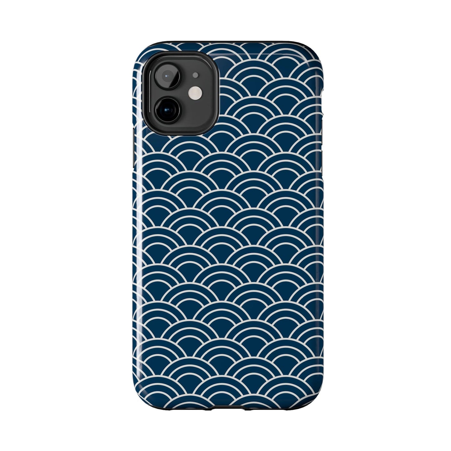 Jet Lagged Navy and White Phone Case - Departures Print Shop