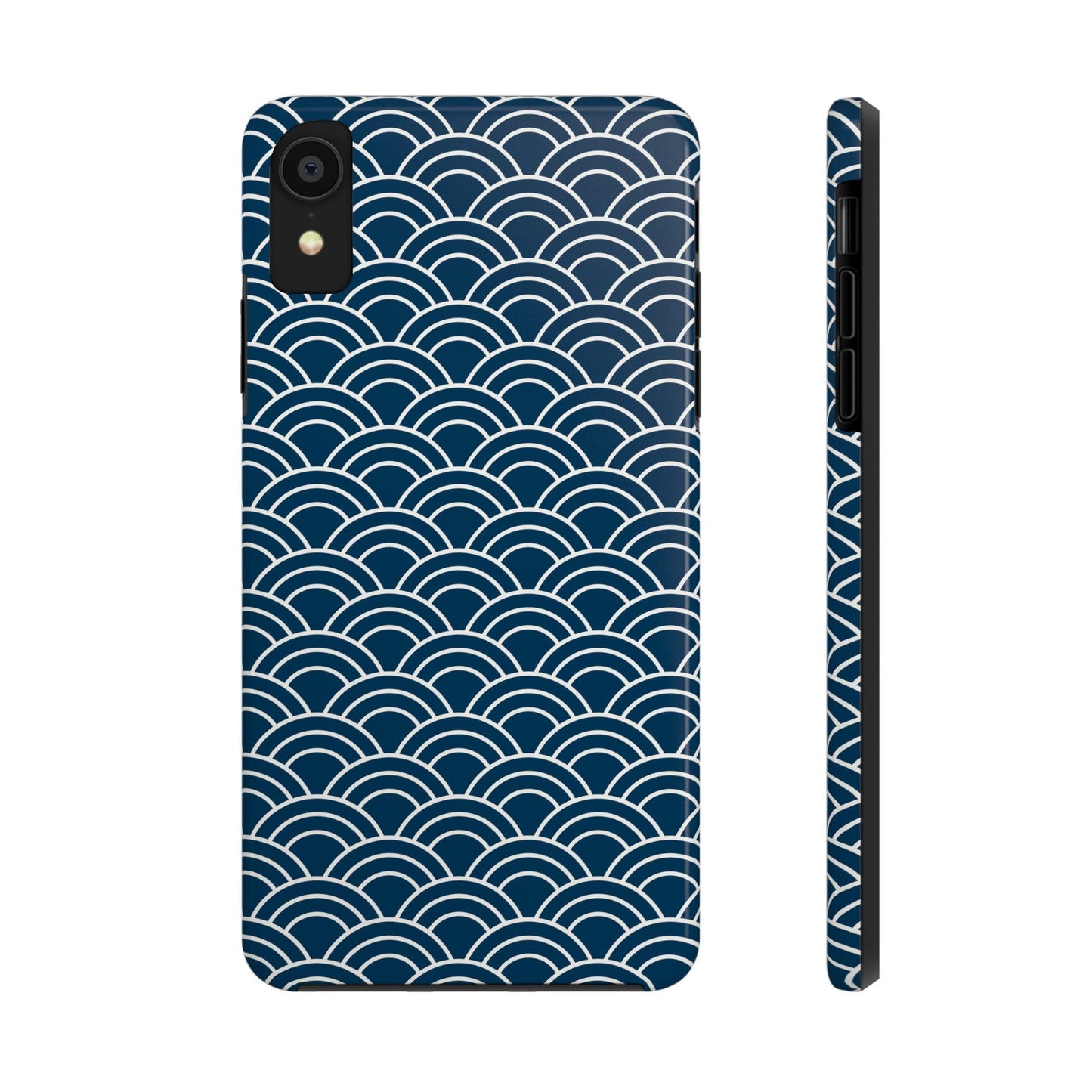 Jet Lagged Navy and White Phone Case - Departures Print Shop