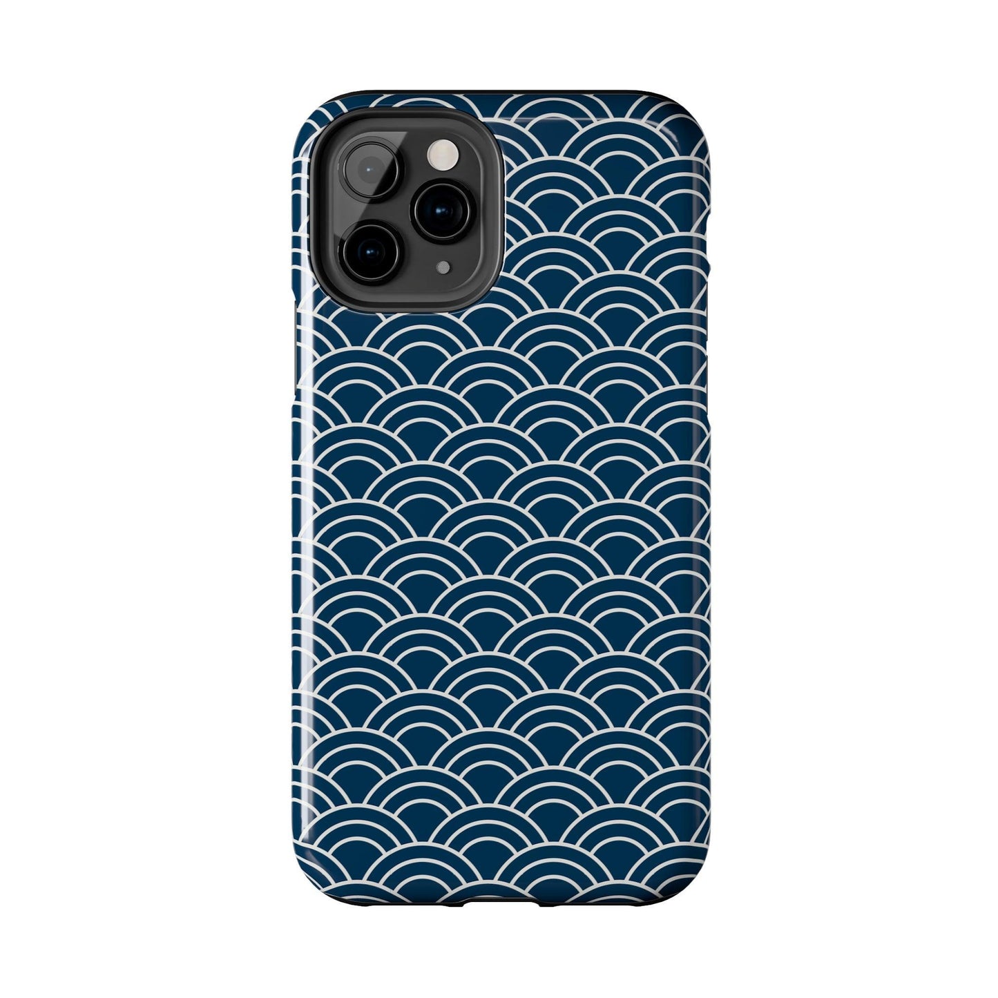 Jet Lagged Navy and White Phone Case - Departures Print Shop