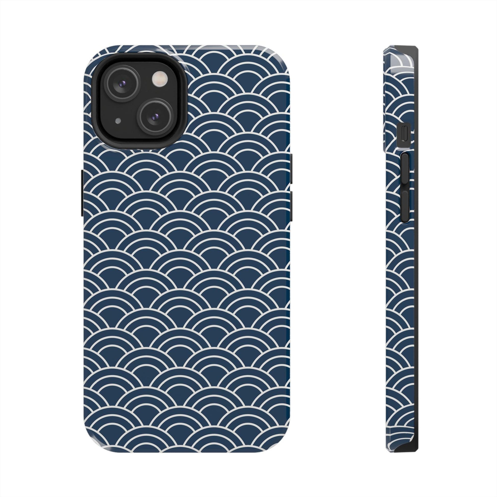 Jet Lagged Navy and White Phone Case - Departures Print Shop