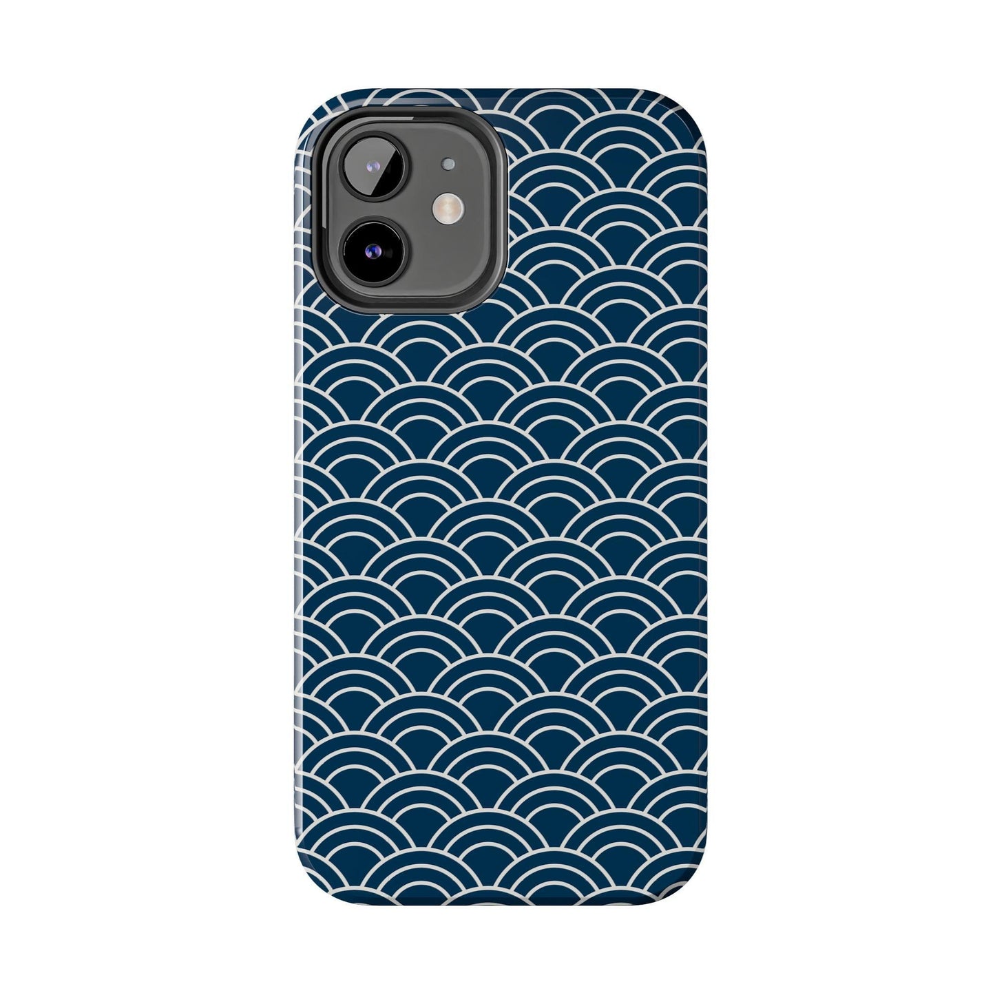 Jet Lagged Navy and White Phone Case - Departures Print Shop