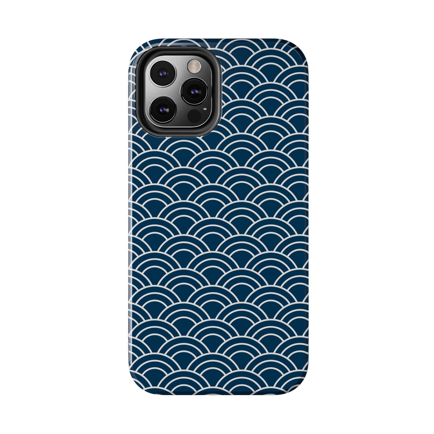 Jet Lagged Navy and White Phone Case - Departures Print Shop