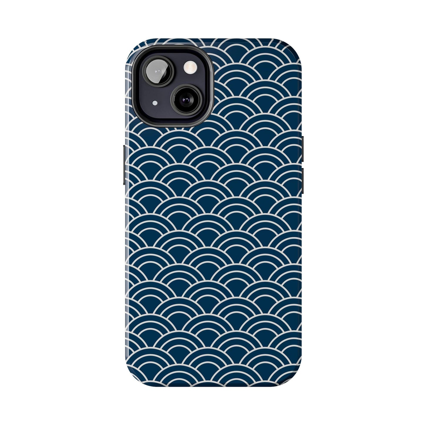 Jet Lagged Navy and White Phone Case - Departures Print Shop