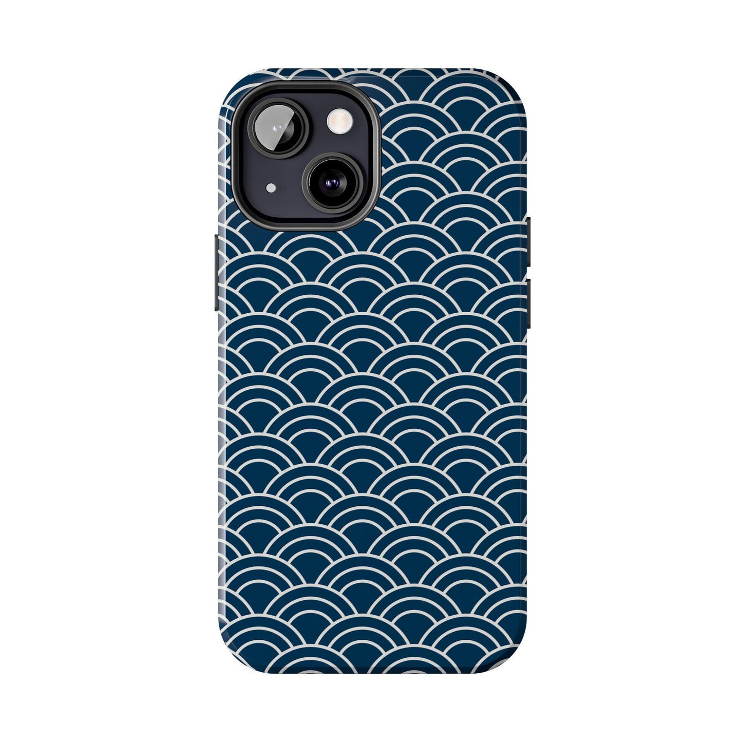 Jet Lagged Navy and White Phone Case - Departures Print Shop