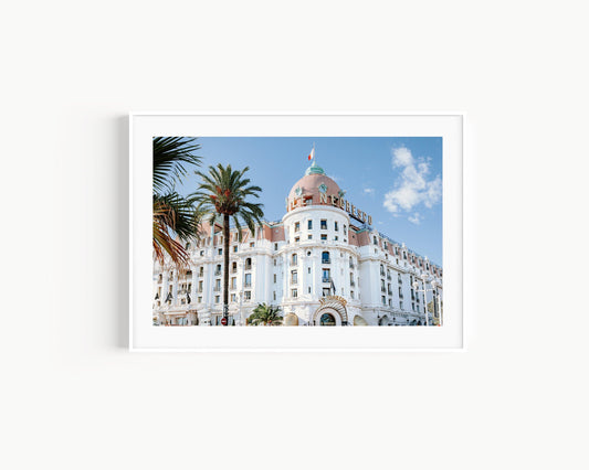 Le Negresco Hotel Nice France II | French Riviera Photography Print - Departures Print Shop