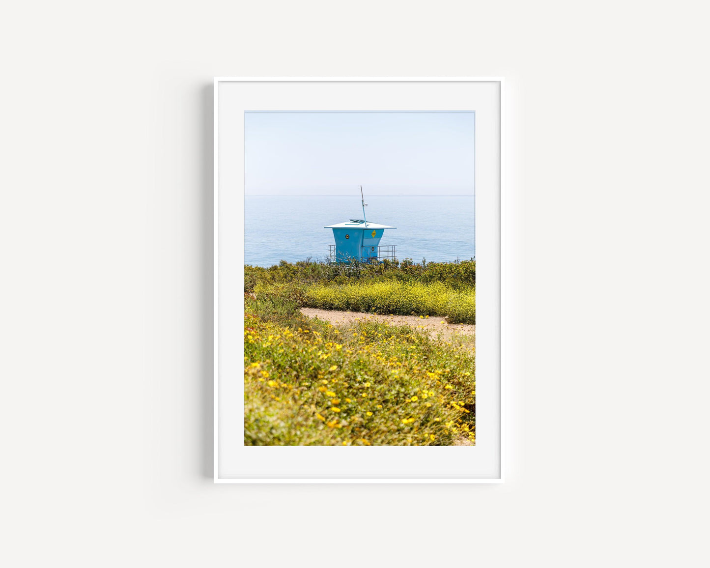 Malibu Beach Lifeguard Station Print