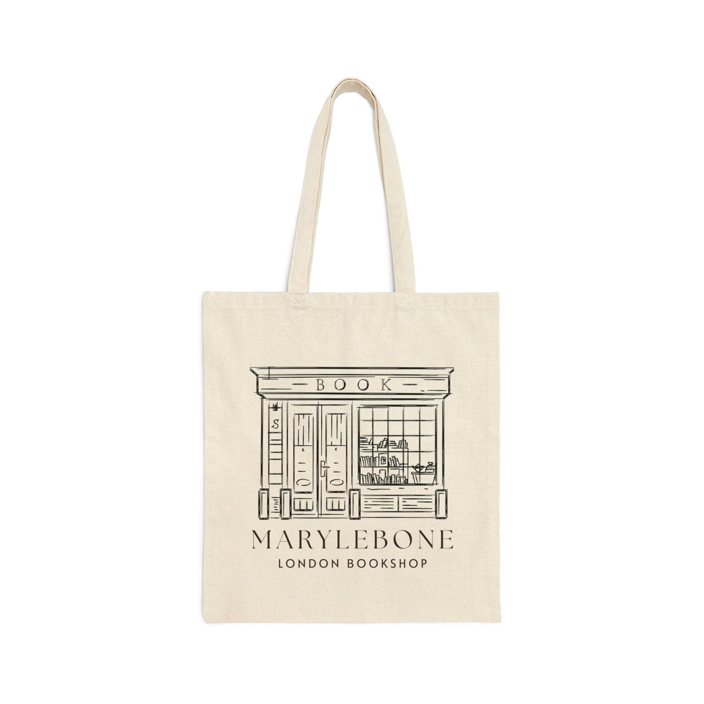 Marylebone London Bookshop Canvas Tote Bag - Departures Print Shop