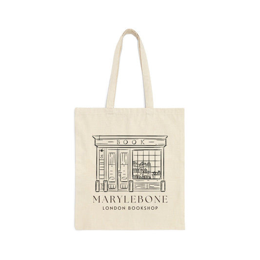 Marylebone London Bookshop Canvas Tote Bag - Departures Print Shop