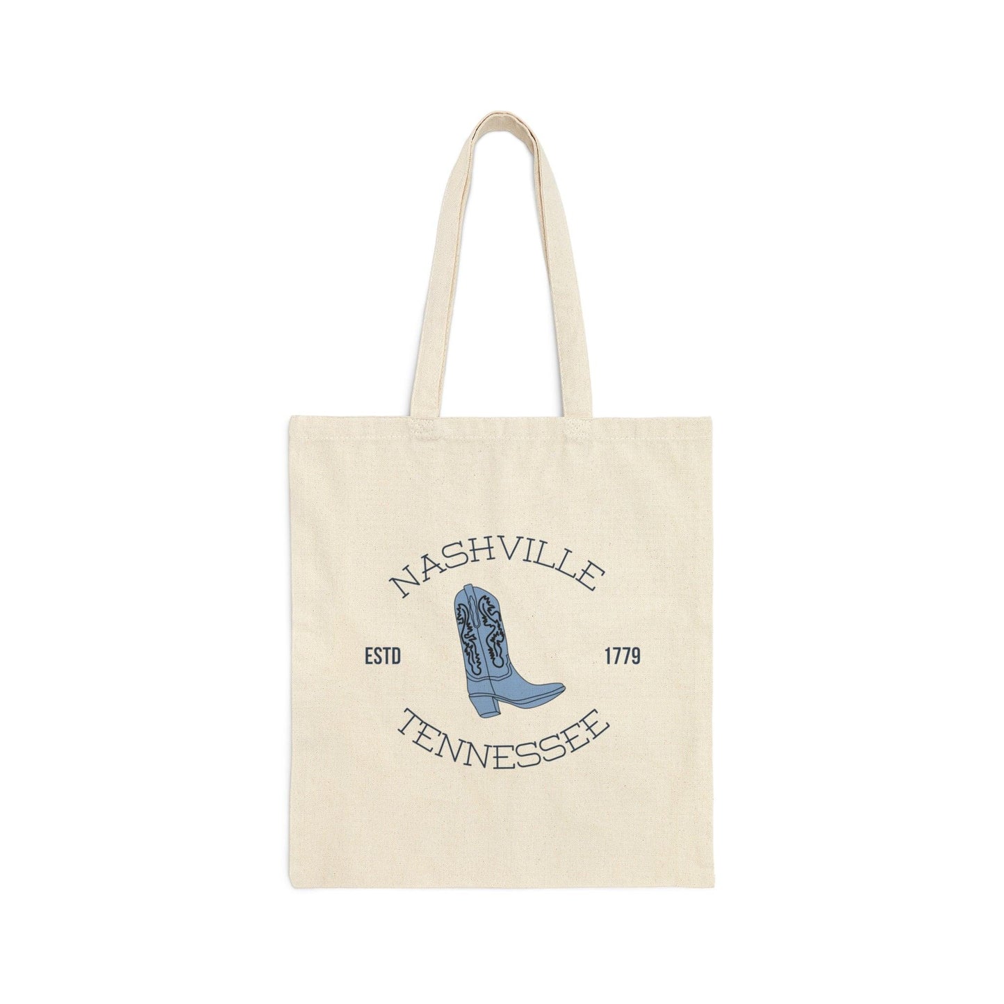 Nashville Tennessee Canvas Tote Bag - Departures Print Shop