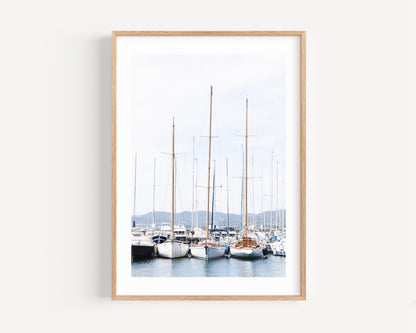 Nautical Sailboat Print