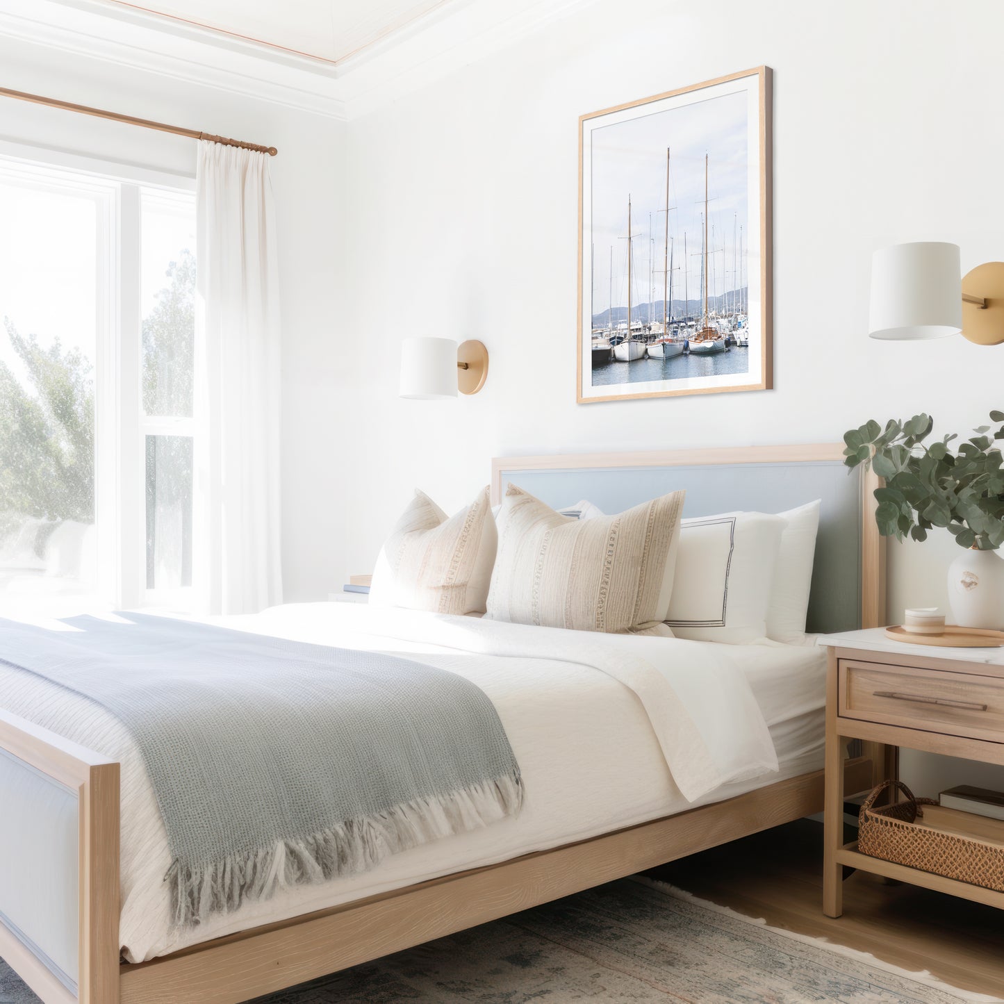 Nautical Sailboat Print