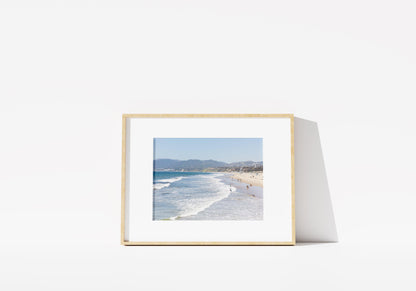 Santa Monica Beach Print II