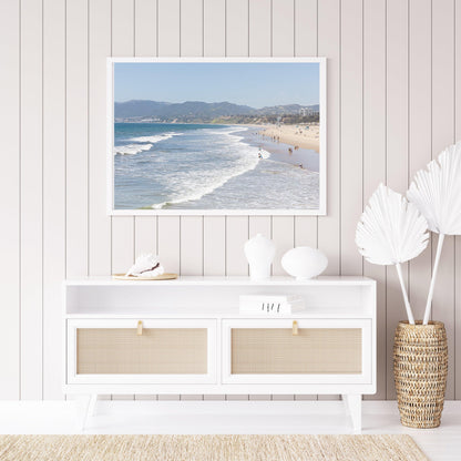 Santa Monica Beach Print II