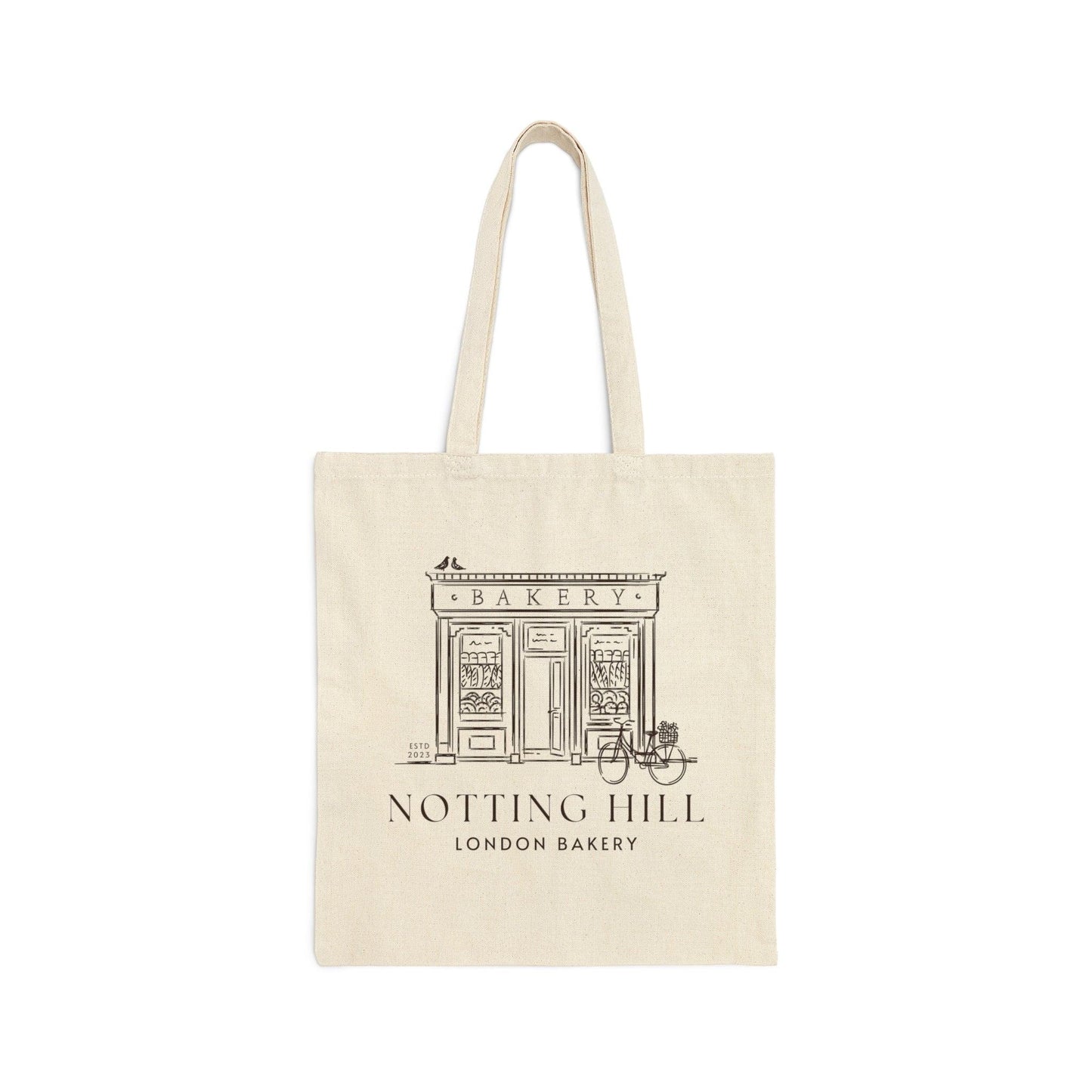 Notting Hill London Bakery Canvas Tote Bag - Departures Print Shop