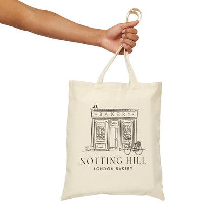 Notting Hill London Bakery Canvas Tote Bag - Departures Print Shop