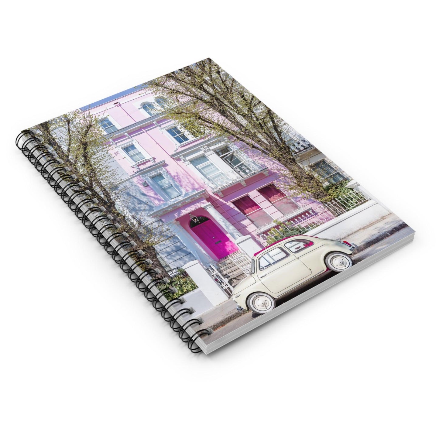 Notting Hill London Spiral Notebook - Departures Print Shop