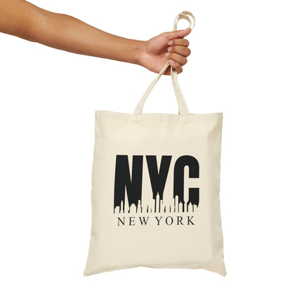 NYC Canvas Tote Bag - Departures Print Shop