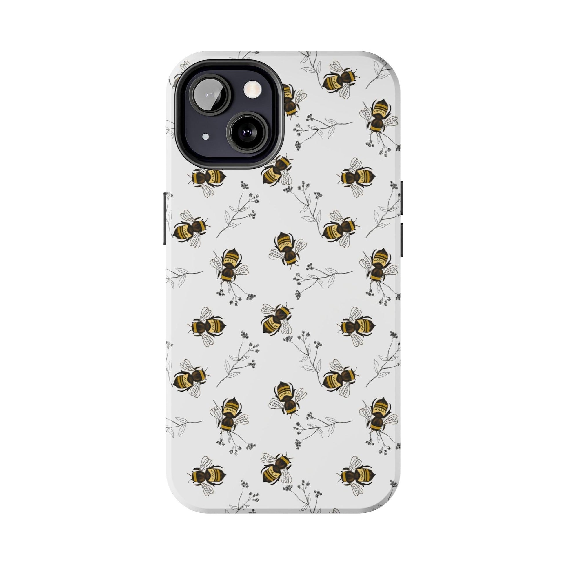 Oh Honey Bee Print Phone Case Oh Honey Bee Print Phone Case