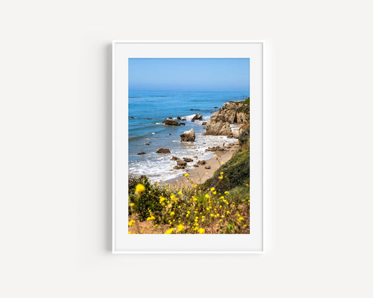 California Cliffs Print II