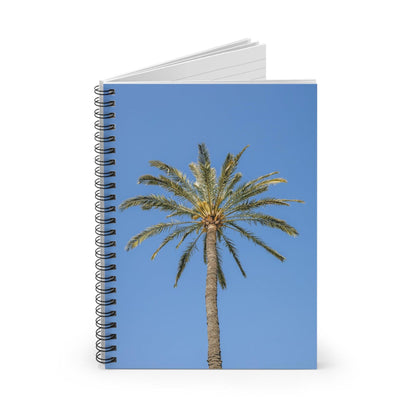 Palm Tree Spiral Notebook - Departures Print Shop